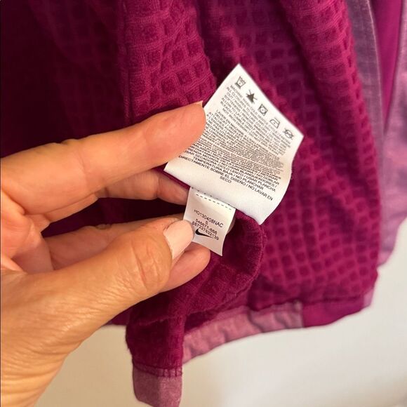 Nike Women Jacket Dri-fit Utility Burgundy Pink Fushia Small Workout Gym Light - Picture 6 of 6